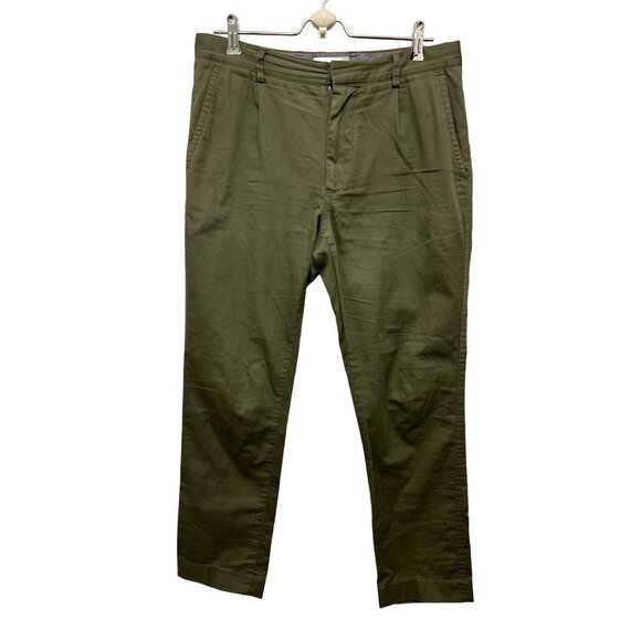 Men's Jack Spade Green Sage Cotton Pants Pants Size 30 - Picture 1 of 7